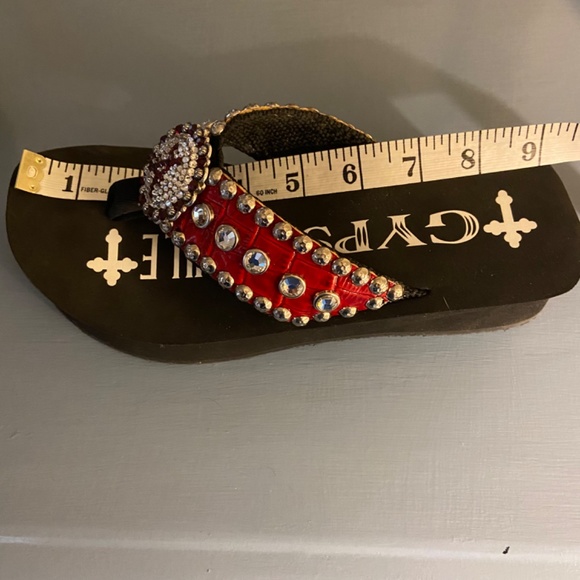 University of Alabama Gypsy Soule Flip Flops size 6.5. RARE FIND - Picture 7 of 7